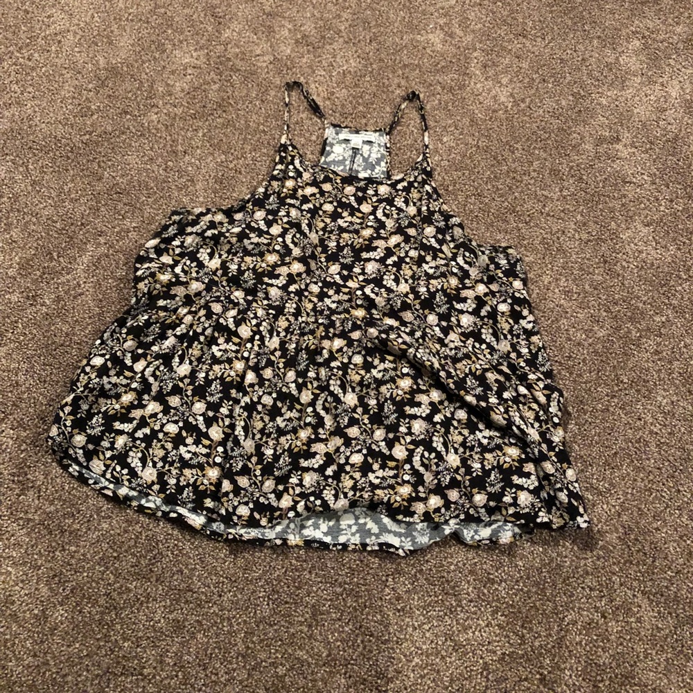 American Eagle Floral Tank Top
